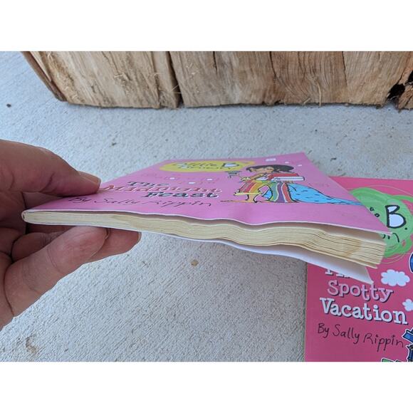 Billie B Brown Early Chapter Books Lot Usborne Paperpie Big Sister Spotty Vacat - Picture 3 of 5